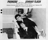 Werbung für Johnny Flash 1988